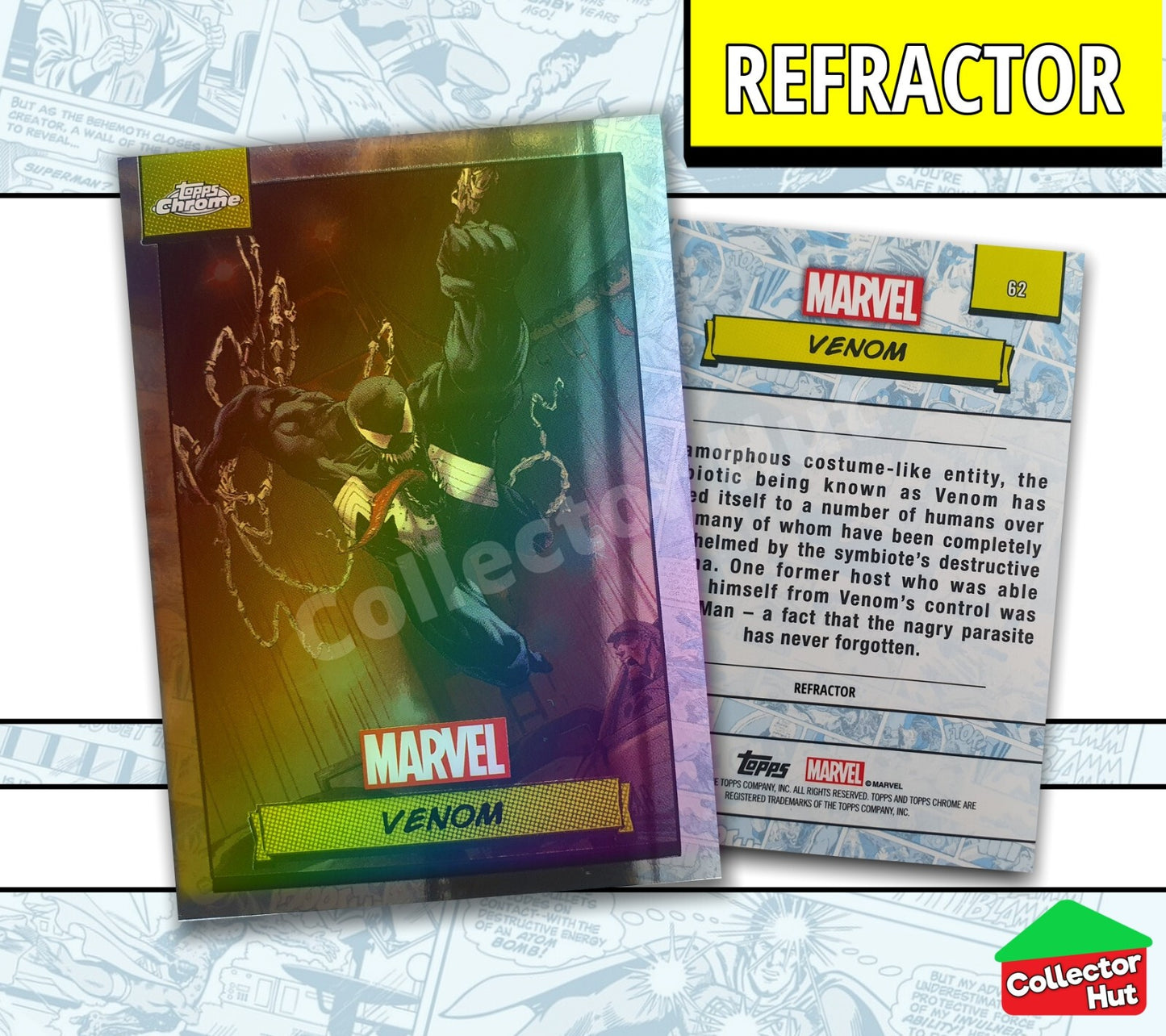 Marvel Topps Chrome 2024 REFRACTOR Card Collection YOU CHOOSE