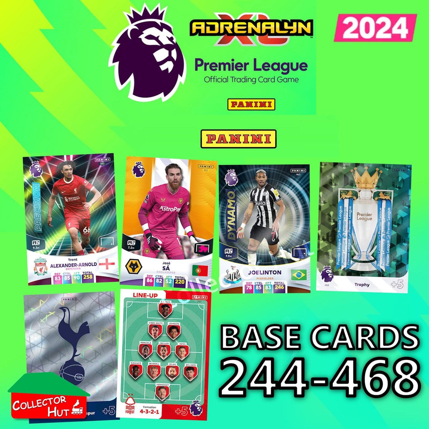 Panini Adrenalyn XL Premier League 2024 2023/24 Base & Foils #244 - #468