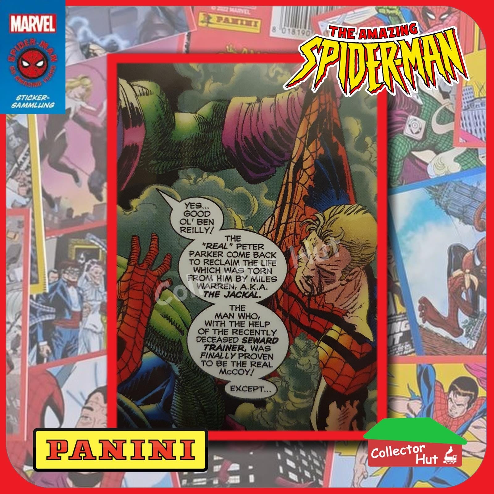 Panini The Amazing Spider-Man 60th Anniversary Sticker Collection Singles