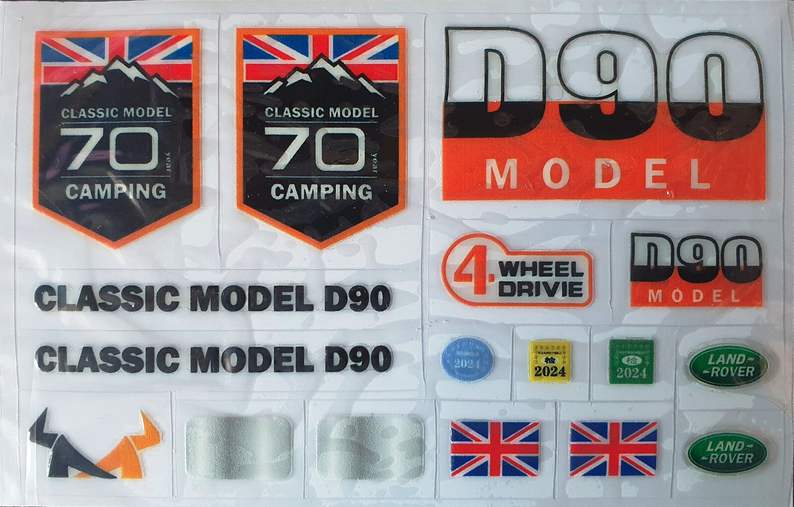 RC Models Car Truck Sticker Sets Accessories Upgrades Labels Customise Your Ride