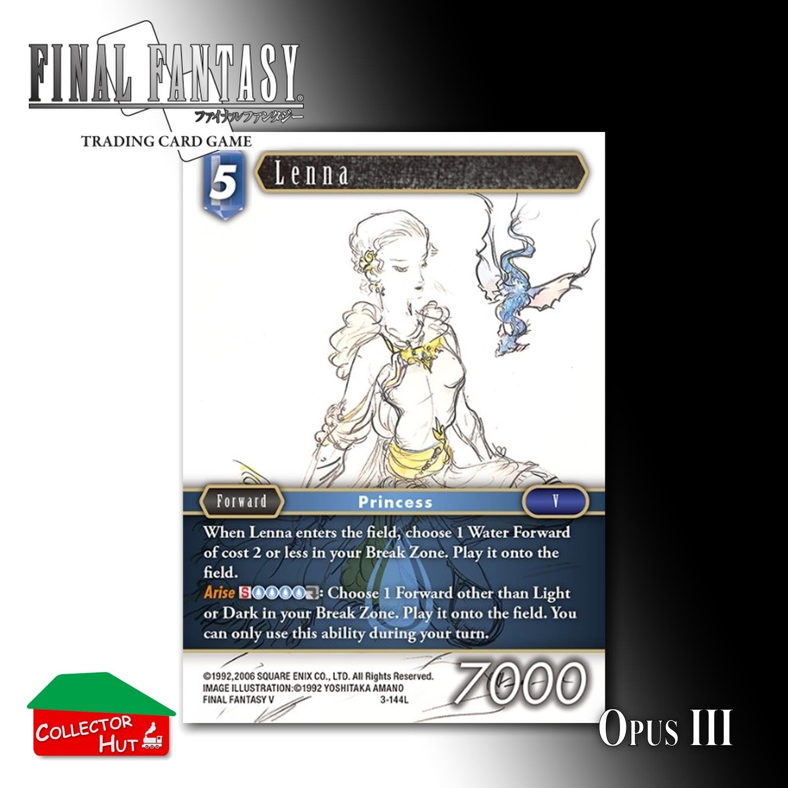 Final Fantasy Trading Card Game OPUS III 3 FOIL CARDS You Choose