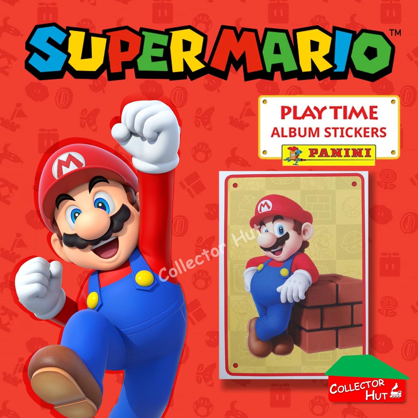 Panini Super Mario Playtime Sticker Collection Singles