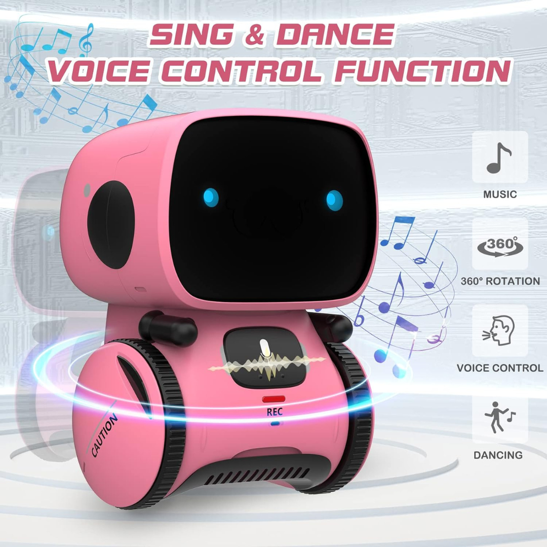 Interactive Smart Robot Kids Toy Voice & Touch Control Dancing Talking Pet Gift
