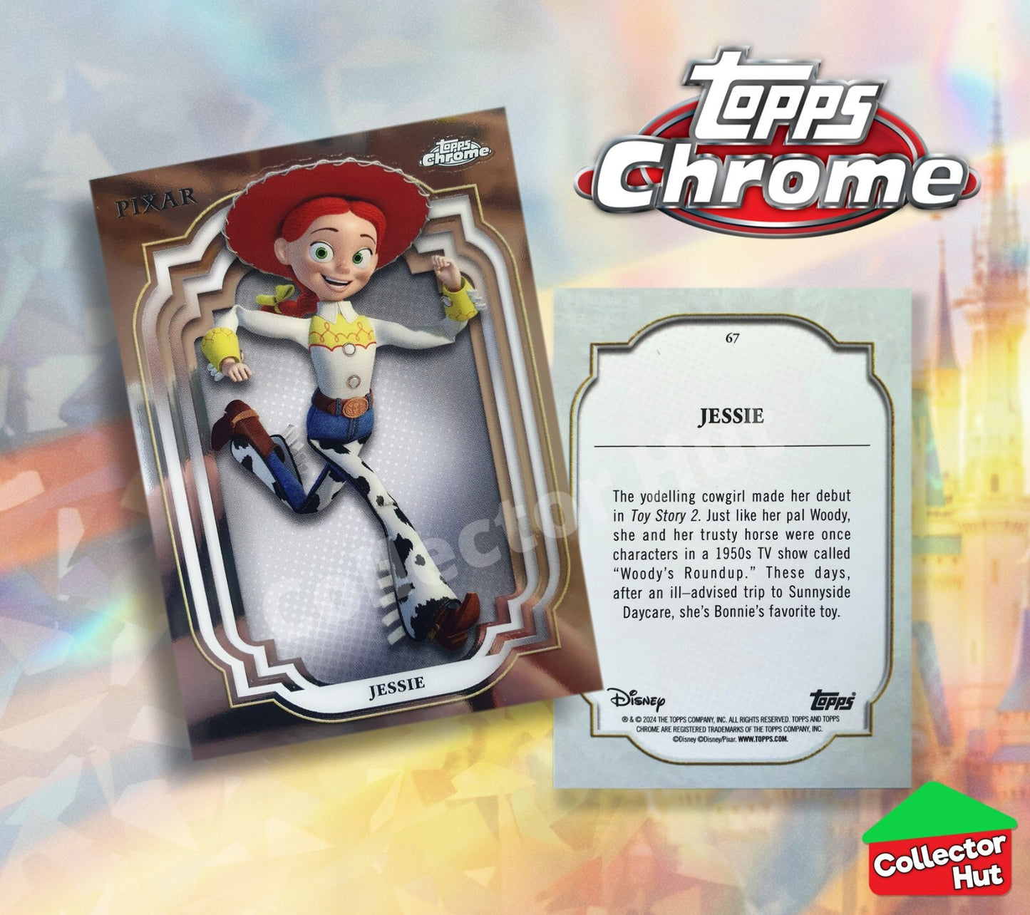 Disney Topps Chrome 2024 Base Cards 1-200 Pick Singles to Complete Your Set