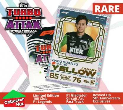 Topps Turbo Attax Formula 1 F1 2024 #313-344 RARE Limited Cards YOU CHOOSE
