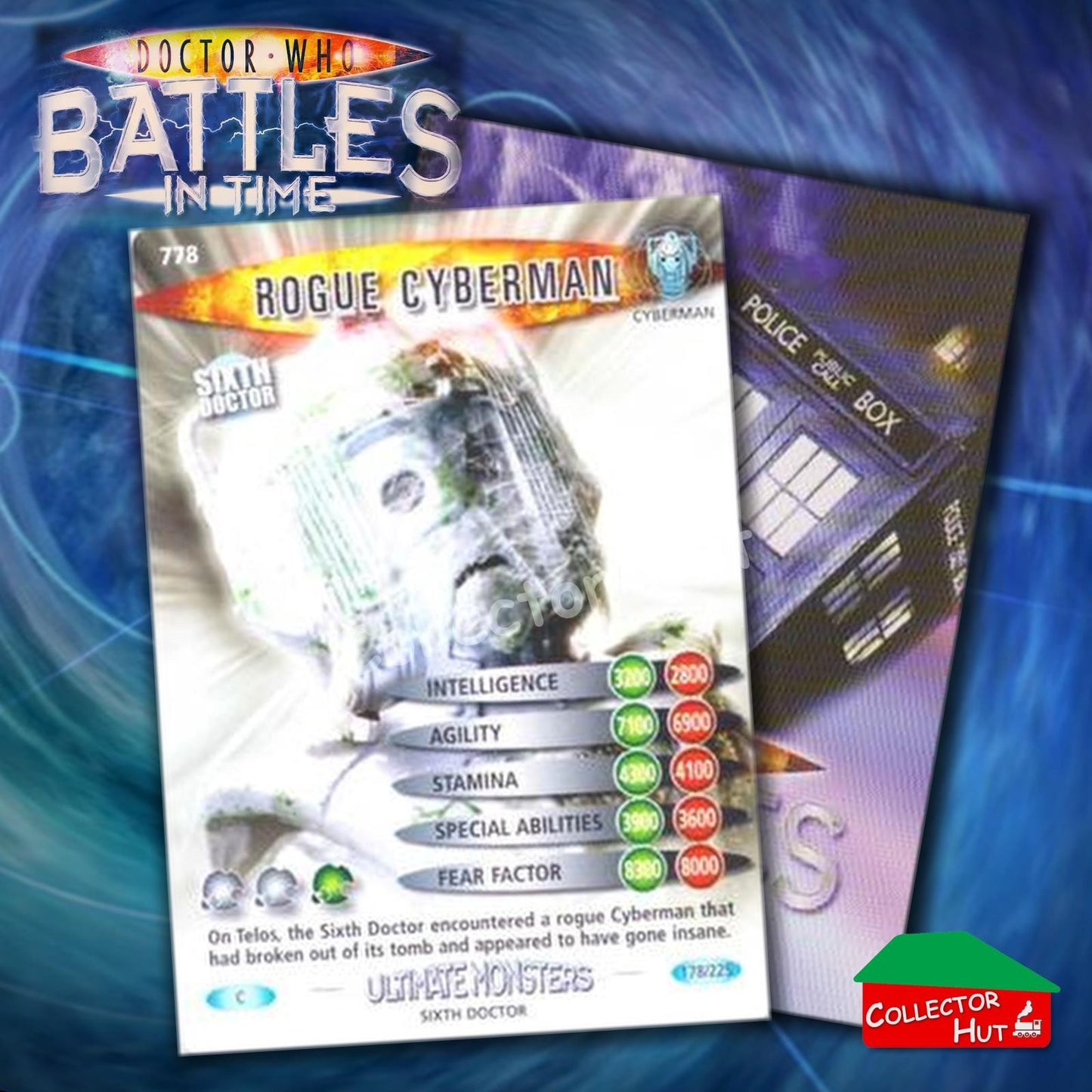 DOCTOR WHO Battles in Time #601-825 ULTIMATE MONSTERS RARE & COMMON Cards