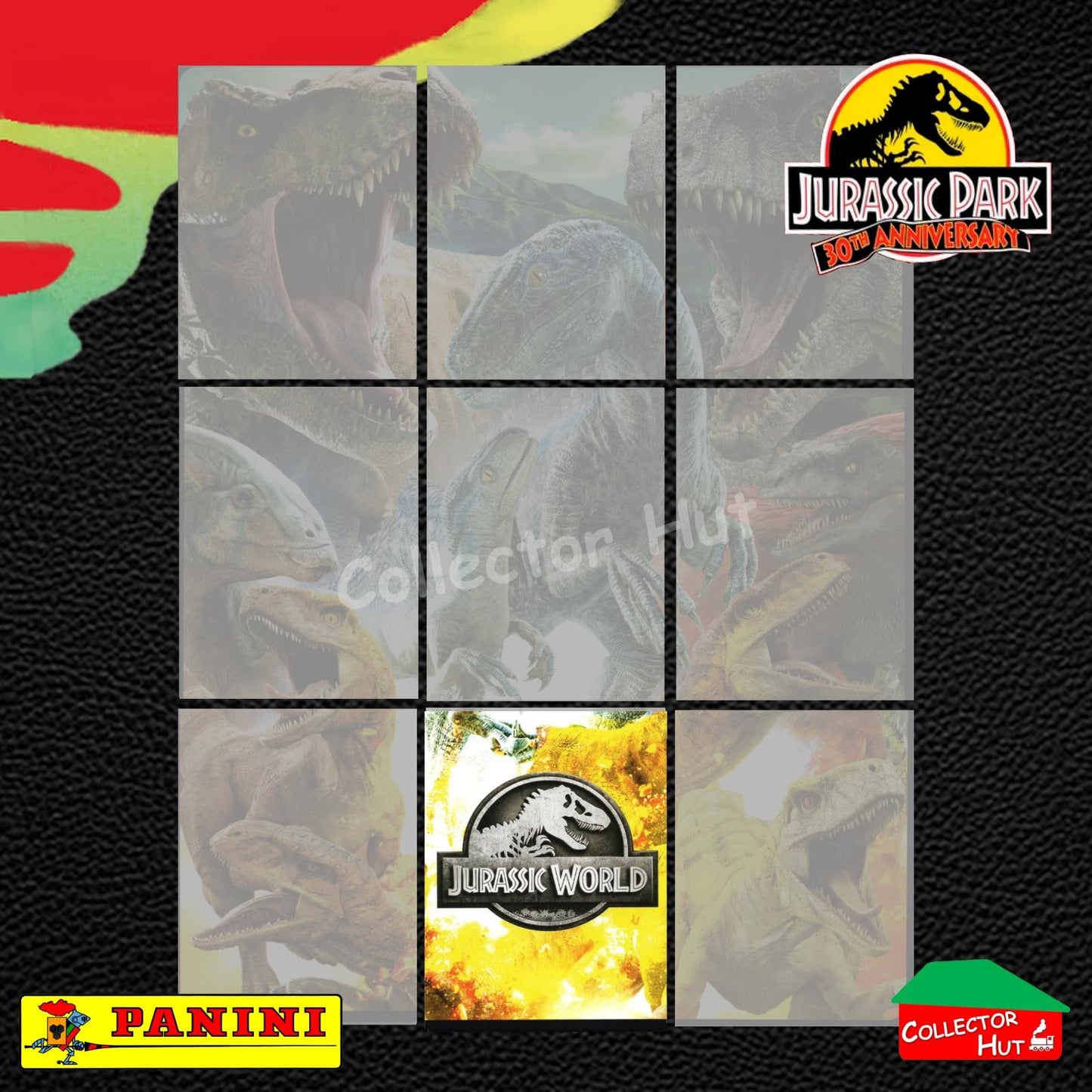 Jurassic World 30th Anniversary Trading Card Collection BASE CARDS #1-195