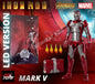 Iron Man Marvel Action Figures 1:10 Scale Avengers Infinity Saga LED VERSION