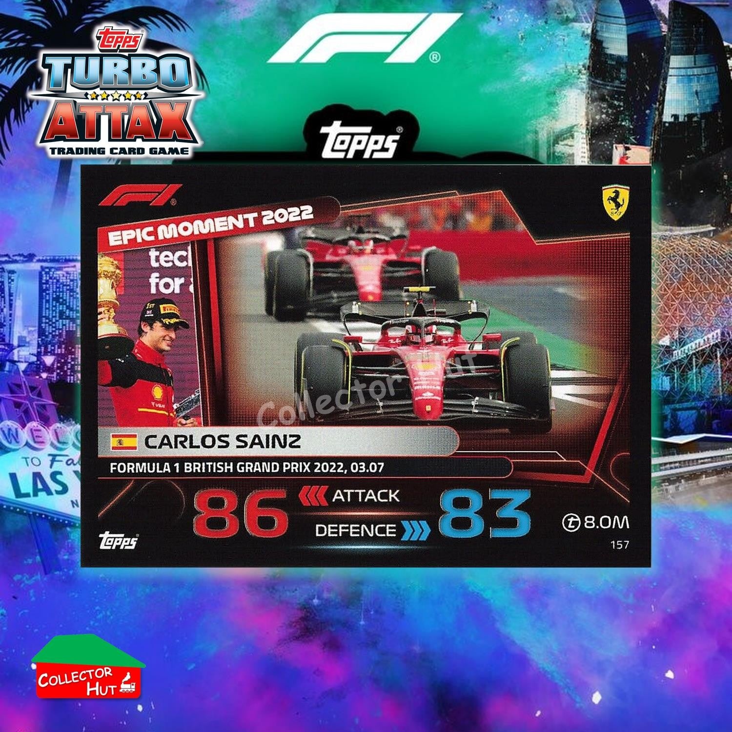 Topps Turbo Attax Formula 1 F1 2023 2023/24 Base Cards #1 - #171