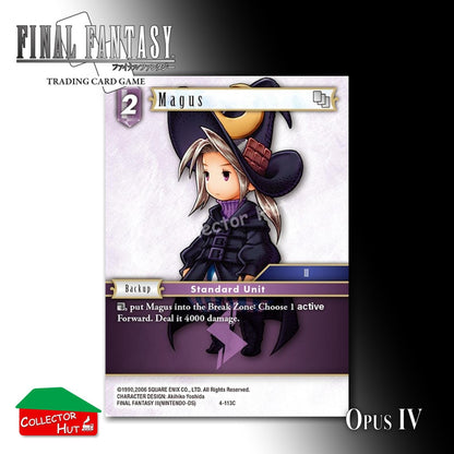 Final Fantasy Trading Card Game OPUS IV 4 Singles You Choose