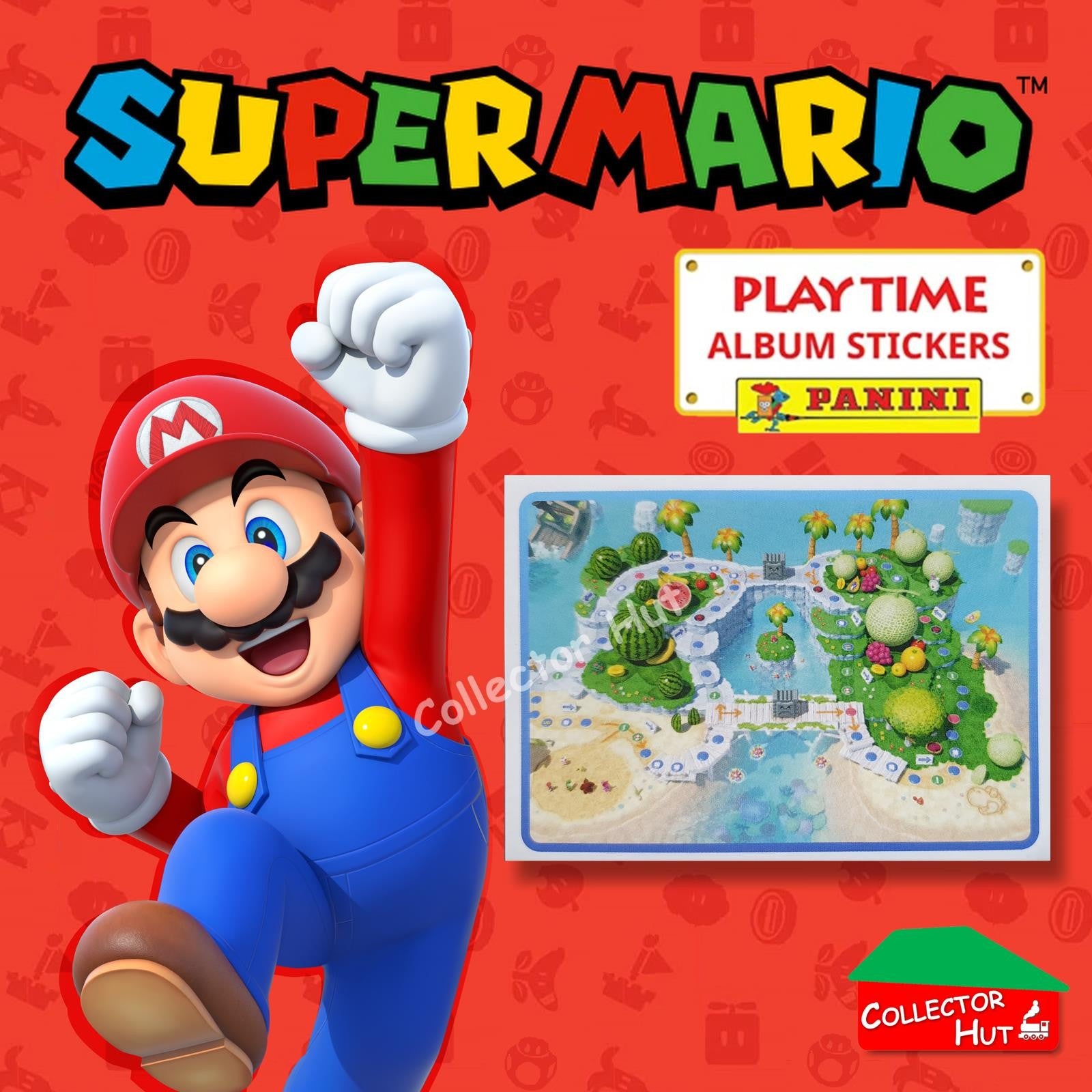 Panini Super Mario Playtime Sticker Collection Singles