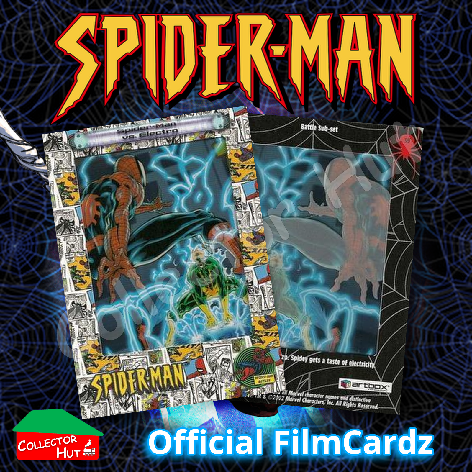 Marvel Spider-Man 2002 Artbox FilmCardz Choose Your Card!