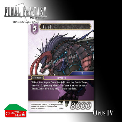 Final Fantasy Trading Card Game OPUS IV 4 FOIL CARDS You Choose