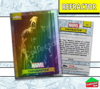 Marvel Topps Chrome 2024 REFRACTOR Card Collection YOU CHOOSE