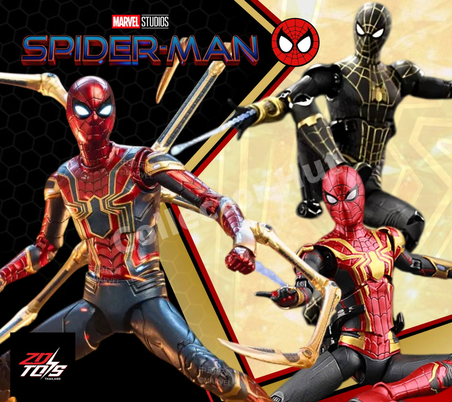 Spider-Man Action Figures 1:10 Scale Limited Marvel Genuine Licensed ZD Toys