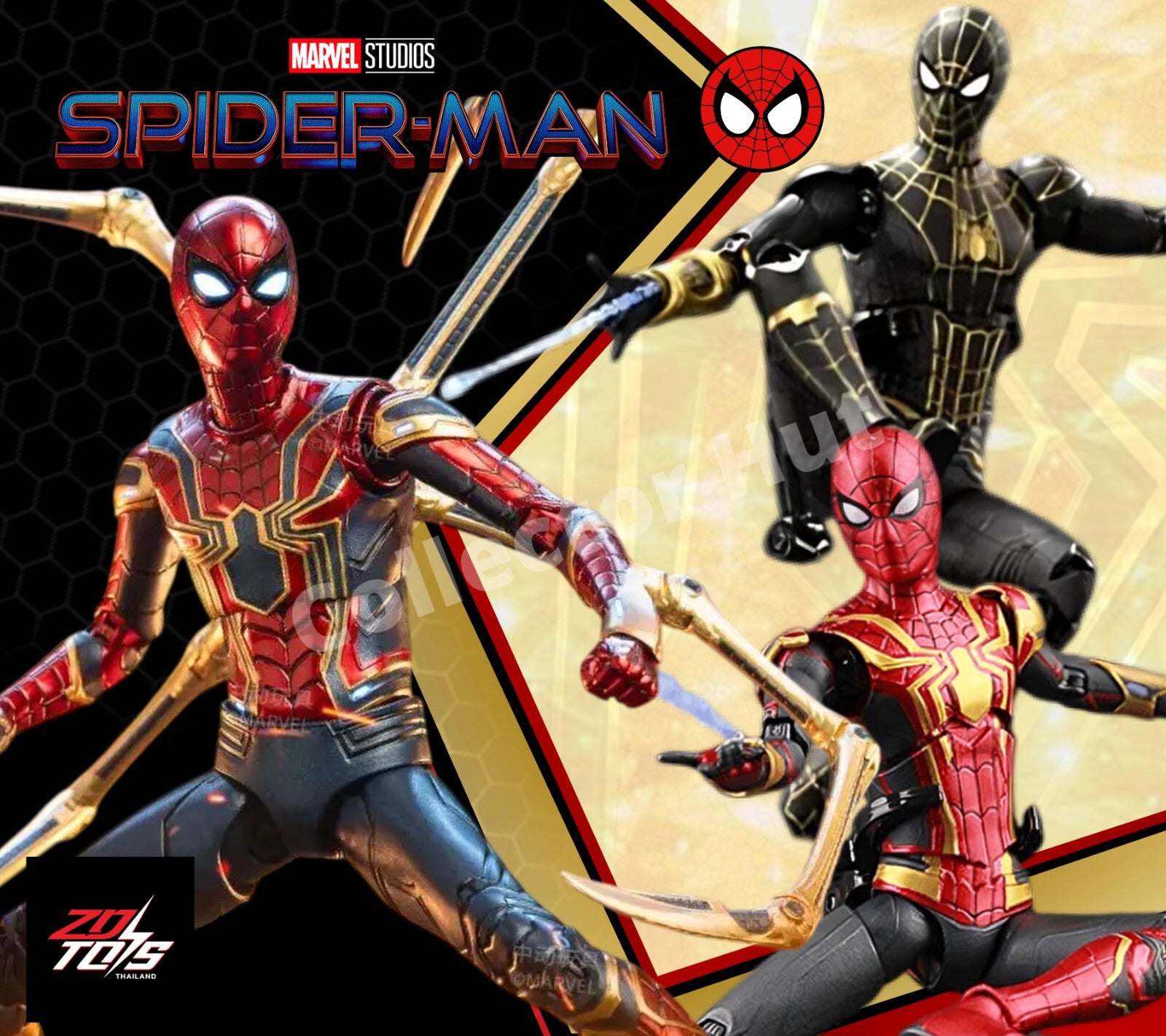 Spider-Man Action Figures 1:10 Scale Limited Marvel Genuine Licensed ZD Toys