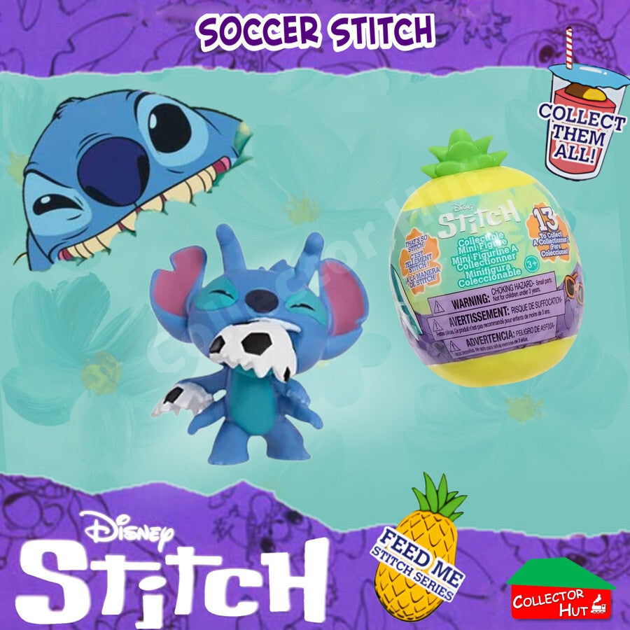 Disney Stitch Feed Me Mini Figures Series 4 PINEAPPLE POD Identified SEALED