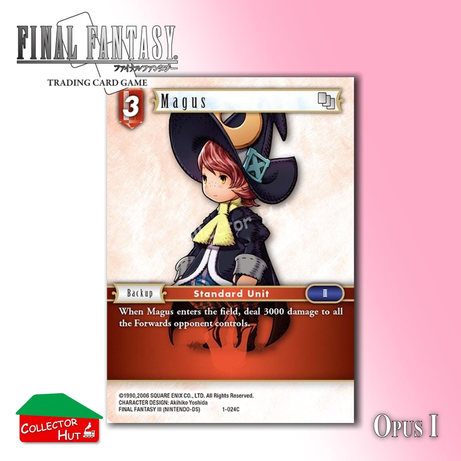 Final Fantasy Trading Card Game OPUS I Singles You Choose