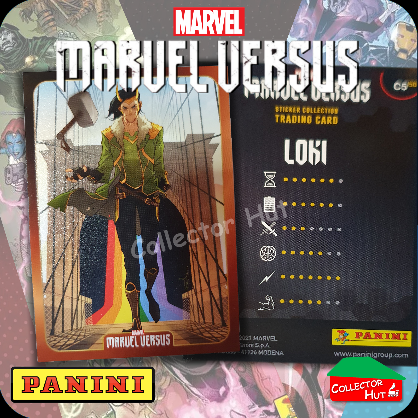 Panini Marvel Versus 2022 Series Trading Cards 1-50 NEW FRESH You Choose