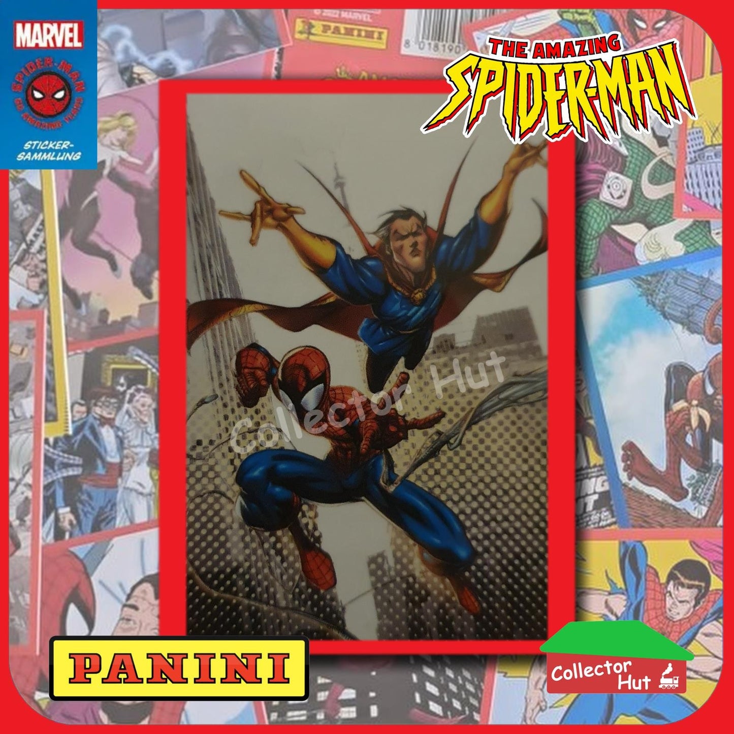 Panini The Amazing Spider-Man 60th Anniversary Sticker Collection Singles