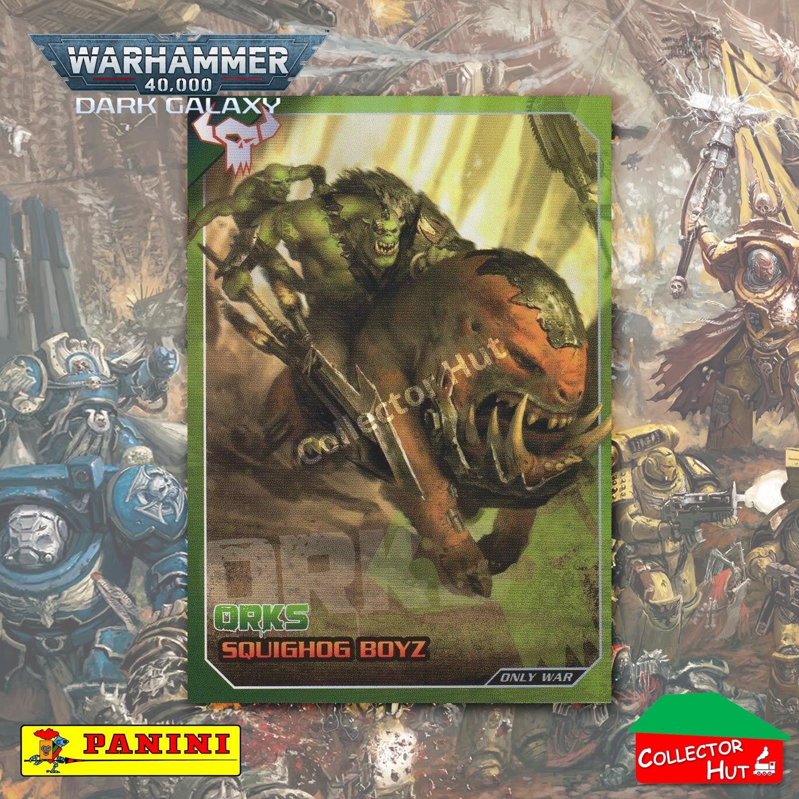 PANINI Warhammer 40,000 Dark Galaxy Only War Base Trading Cards #1-225
