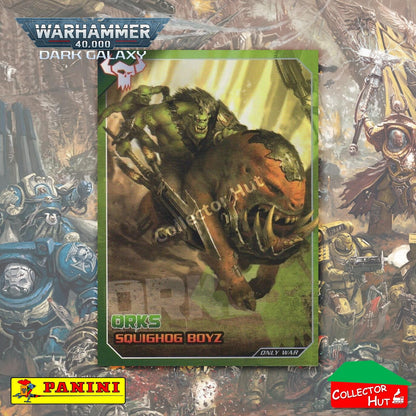 PANINI Warhammer 40,000 Dark Galaxy Only War Base Trading Cards #1-225