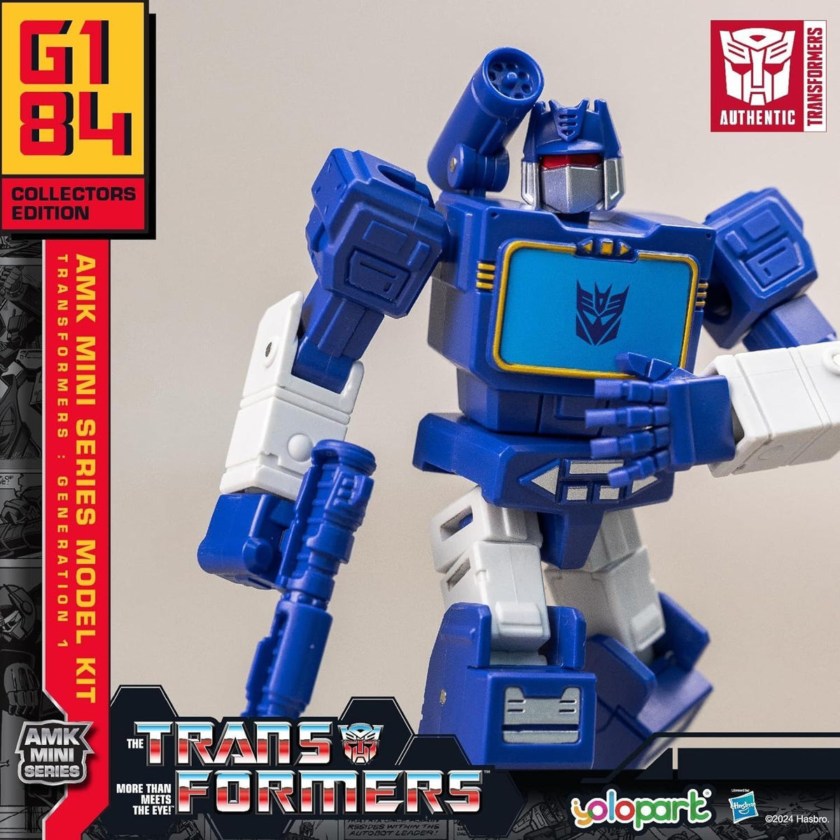 Transformers G1 Mini Action Figure Model Kit 6 Pack Combo Set Yolopark