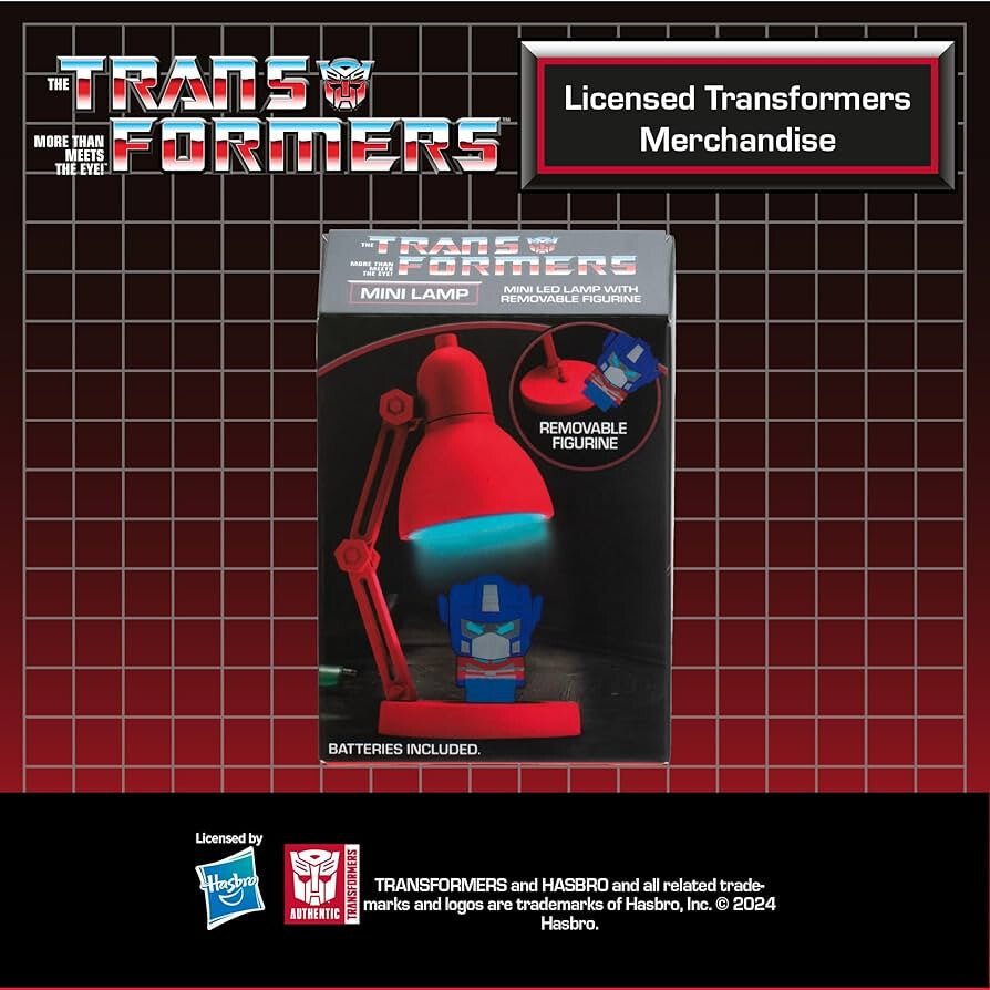Transformers Mini Novelty Desktop Lamp BlueSky Studios