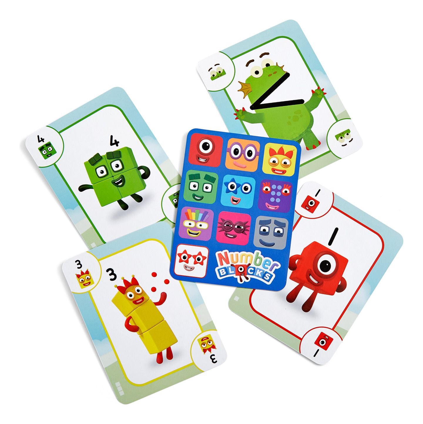 Numberblocks Playing Cards Education Tabletop Game