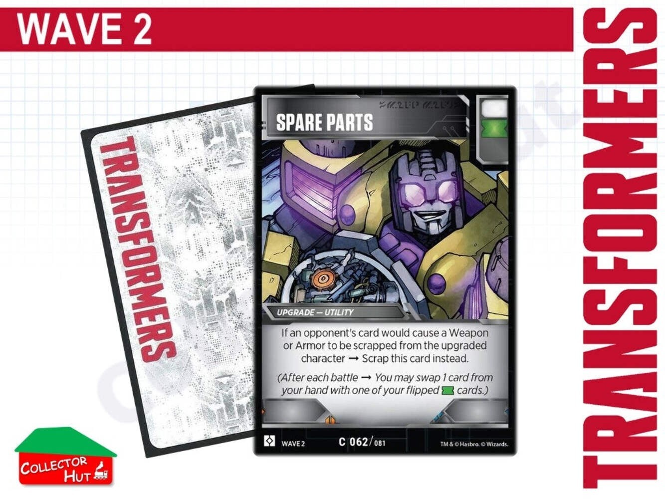 Transformers TCG Wave 2 Rise of the Combiners BATTLE Cards Common/Uncommon