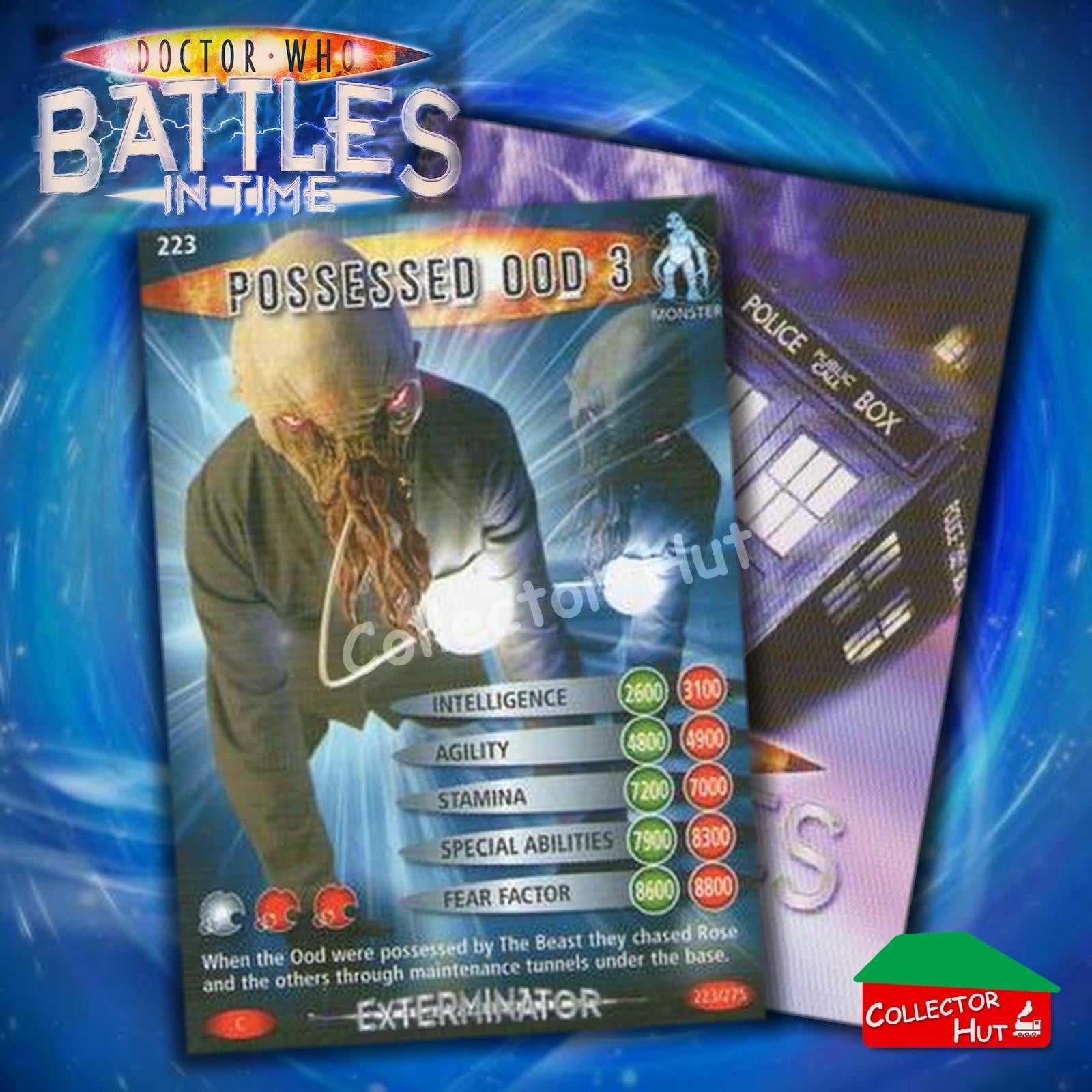 DOCTOR WHO Battles in Time #140-275 EXTERMINATOR RARE & COMMON Cards YOU CHOOSE
