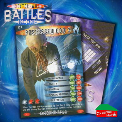 DOCTOR WHO Battles in Time #140-275 EXTERMINATOR RARE & COMMON Cards YOU CHOOSE