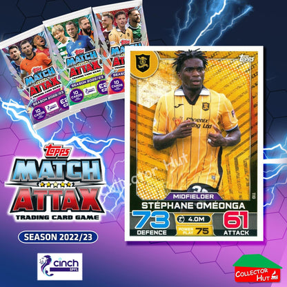 TOPPS MATCH ATTAX SPFL 2022/23 #1-162 Choose Your Card