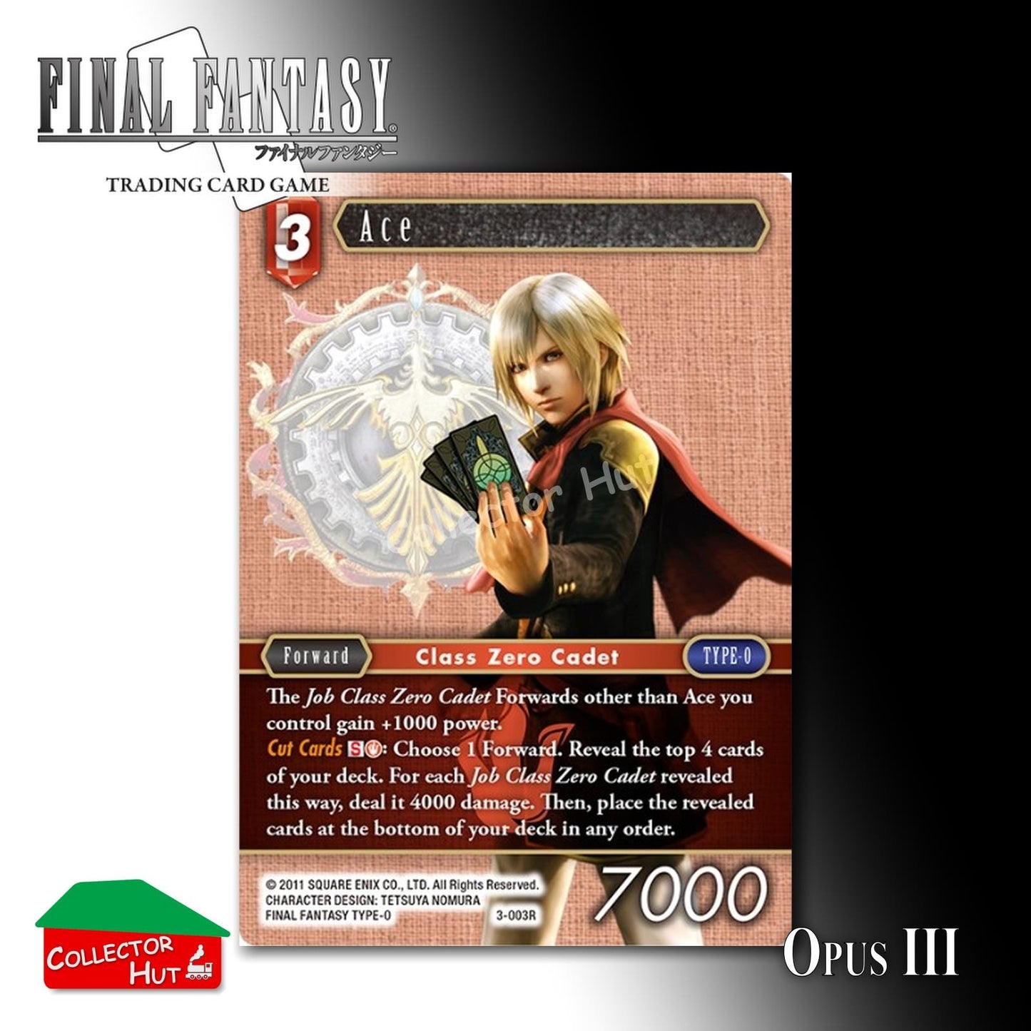 Final Fantasy Trading Card Game OPUS III 3 Singles You Choose