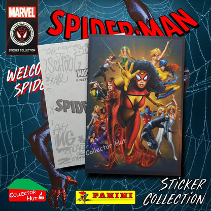 Panini Spider-Man Spider-Verse 2023 Collection Sticker Singles #1-163 & F1-30