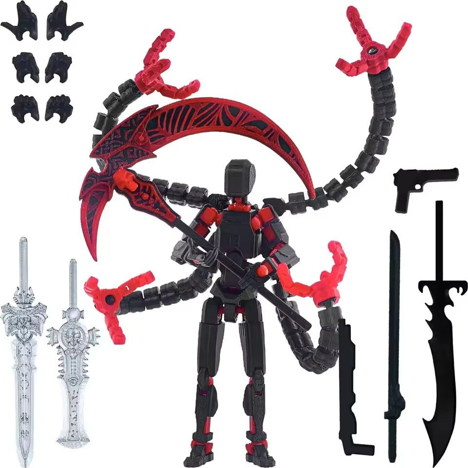 Shapeshift Robots Constructable Posable Action Figures for Art & Build Play