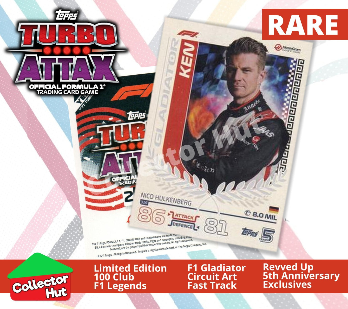 Topps Turbo Attax Formula 1 F1 2024 #313-344 RARE Limited Cards YOU CHOOSE