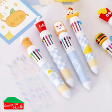 Novelty Ballpoint Pens 10 Colour MULTI-PACKS 4pcs 6pcs for Children