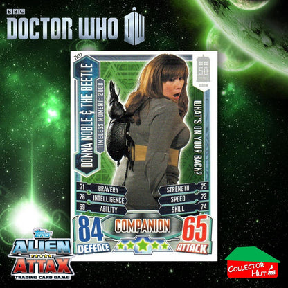 Topps Doctor Who Alien Attax 50th Anniversary Edition Companion Timeless Cards