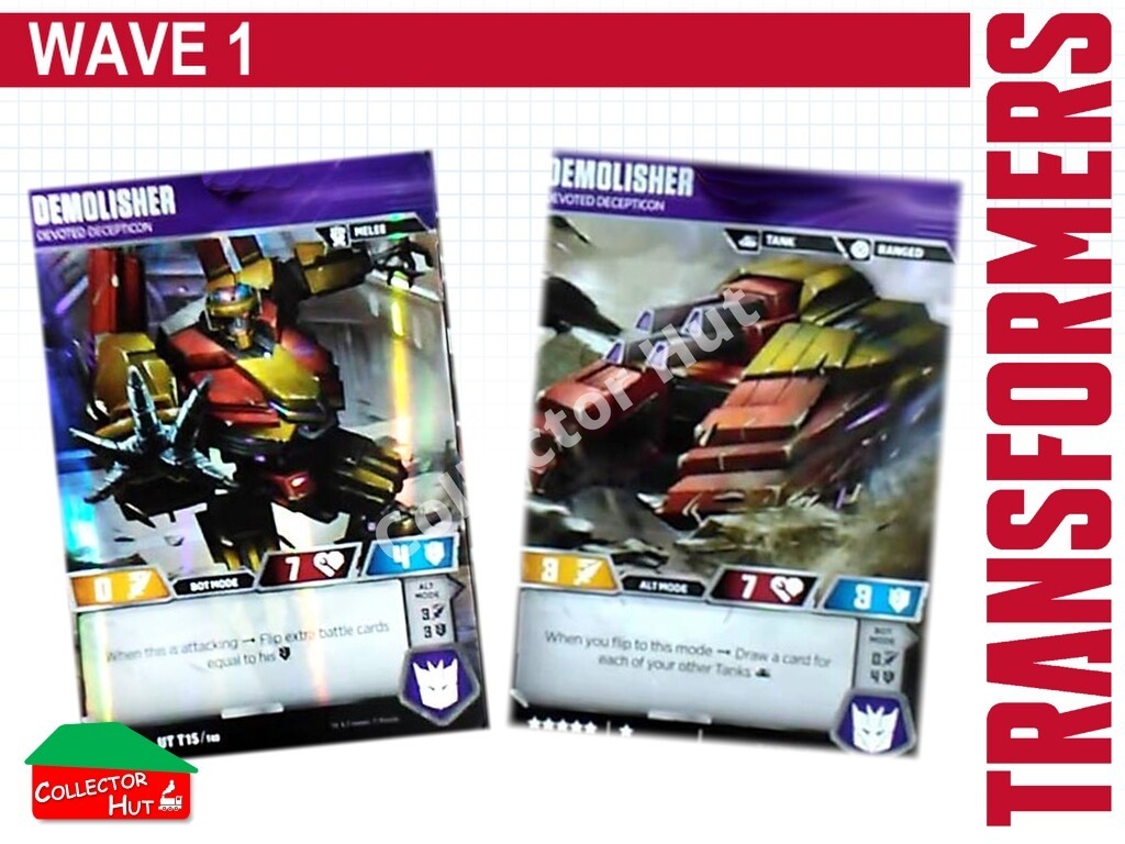 Transformers TCG CHARACTER Trading Cards All Waves