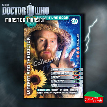 DOCTOR WHO Monster Invasion Trading Cards Base 1-165 New Fresh & Sleeved