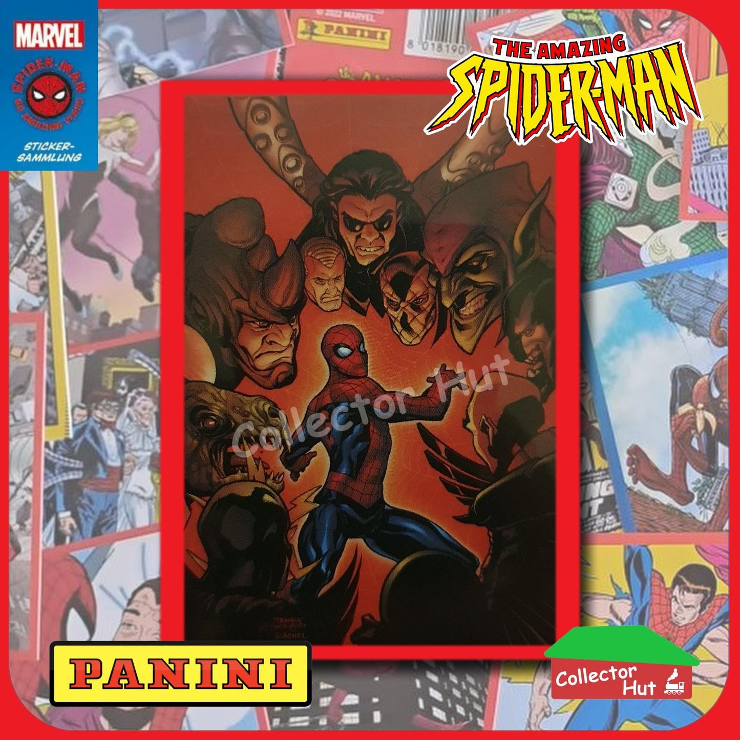 Panini The Amazing Spider-Man 60th Anniversary Sticker Collection Singles