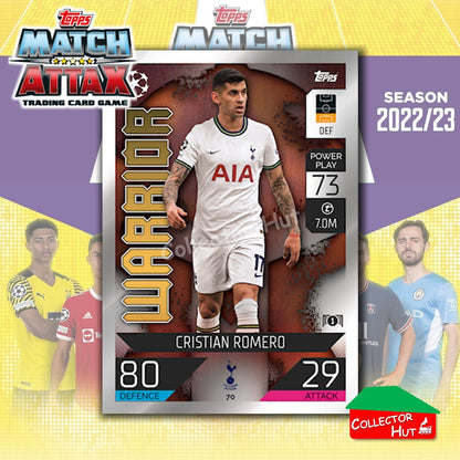 Topps Match Attax Europa Champions League 2022/23 TCG Trading Cards Base 1-189