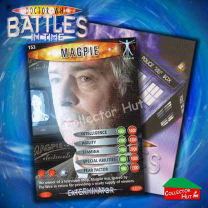 DOCTOR WHO Battles in Time #140-275 EXTERMINATOR RARE & COMMON Cards YOU CHOOSE