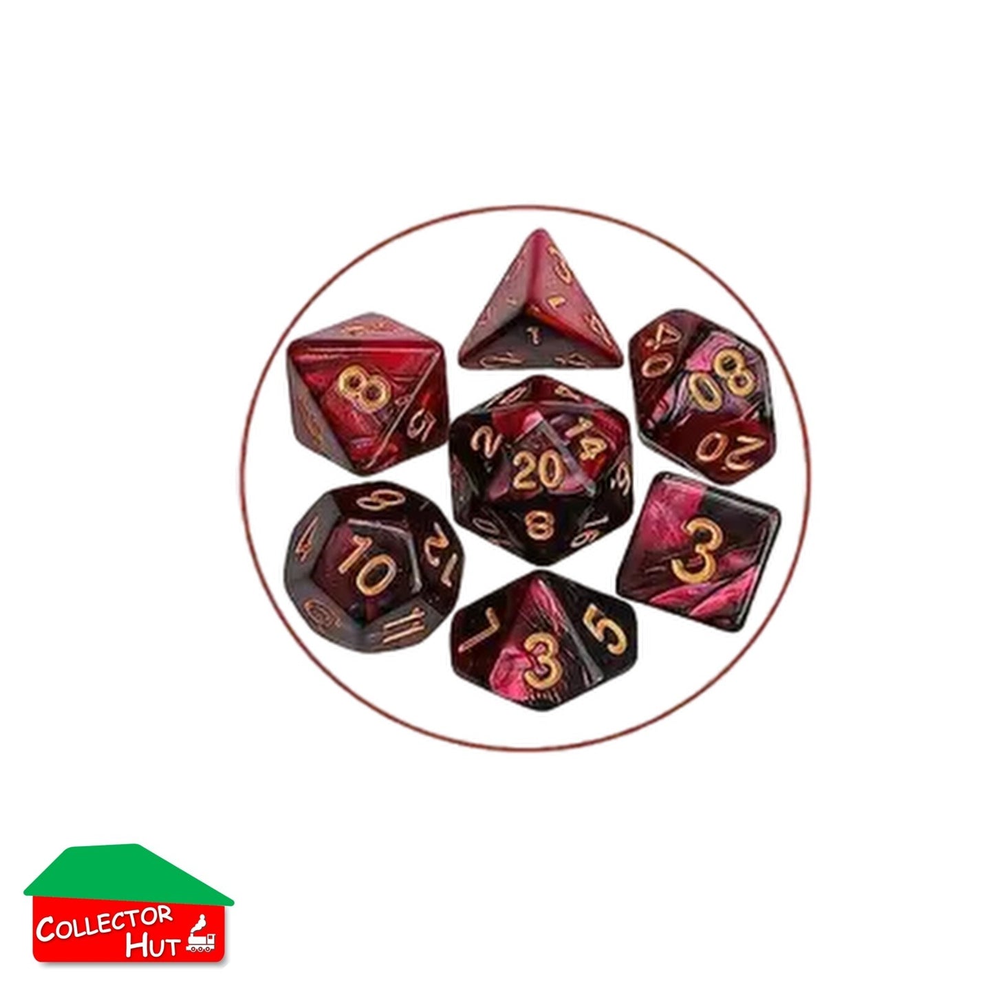 Tabletop Game Dice 12mm 14mm 16mm Polyhedral Loyalty DND RPG MTG TTRPG