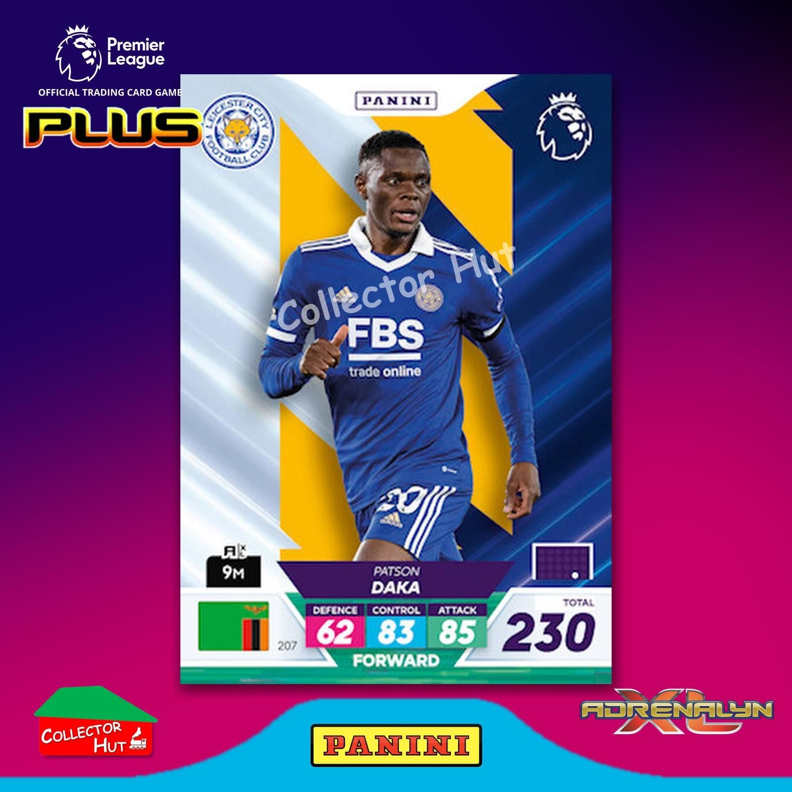 Panini Premier League Adrenalyn XL PLUS 2023 2022/23 Base Cards #190 - #369