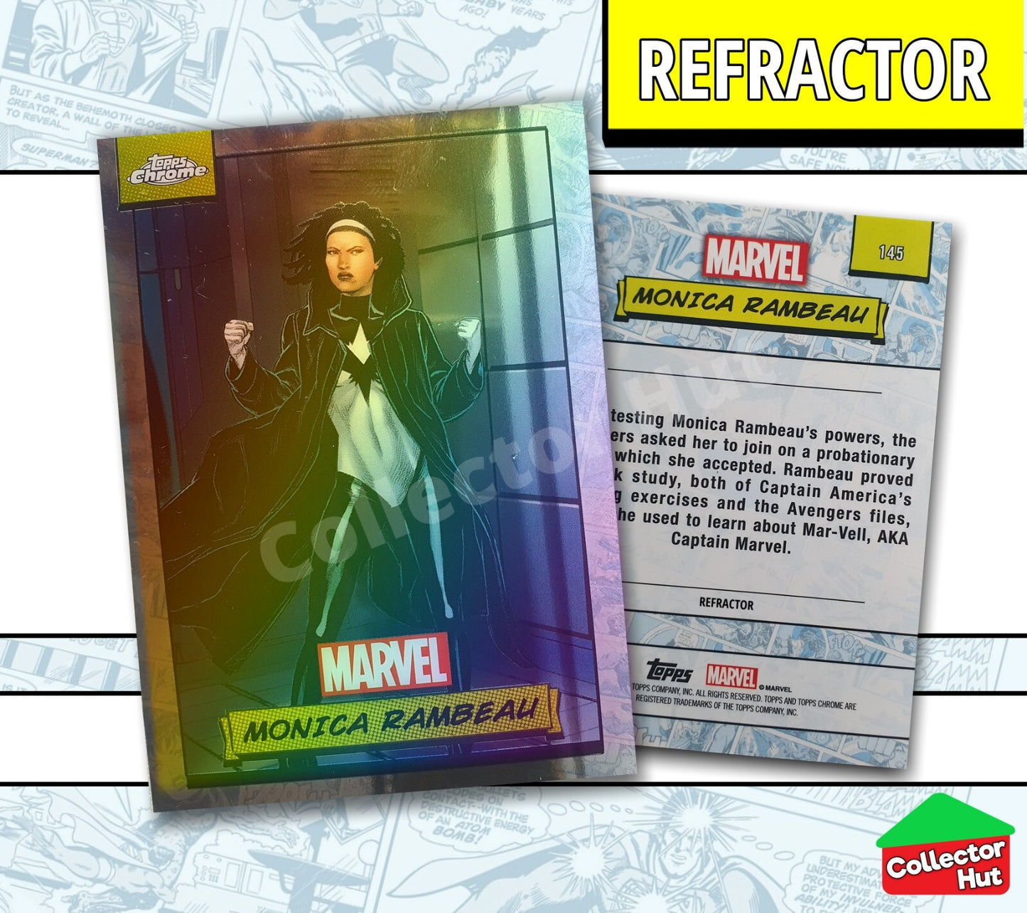Marvel Topps Chrome 2024 REFRACTOR Card Collection YOU CHOOSE