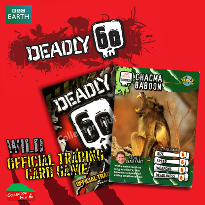 CBBC Deadly 60 WILD Trading Cards  Choose Your Cards