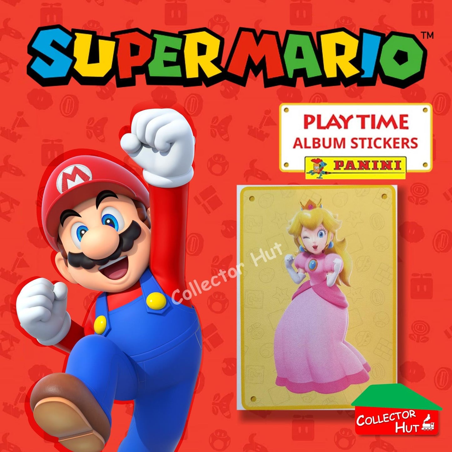 Panini Super Mario Playtime Sticker Collection Singles