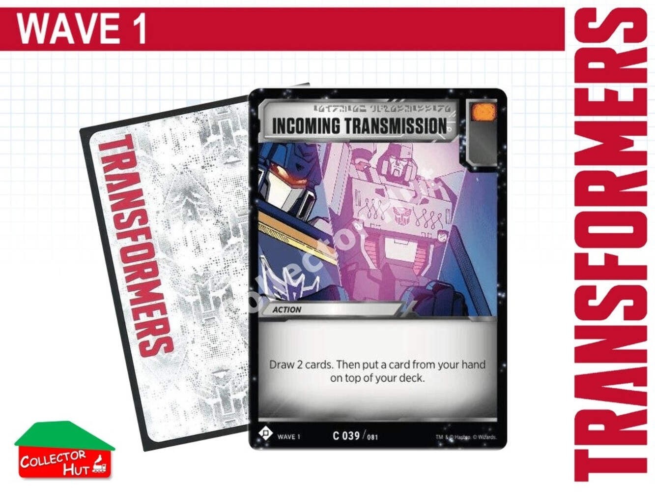 Transformers TCG Wave 1 BATTLE Cards Common/Uncommon